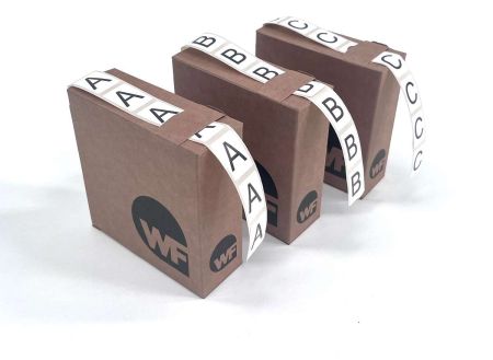 Individual Alphabet Labels