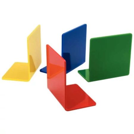 Acrylic Book End Coloured