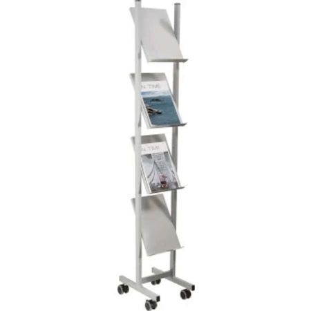 Mobile Display Stands - Metal Shelves