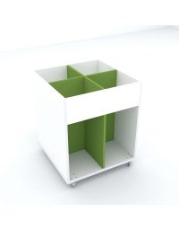 Everna™ Discovery High 4 Bay Mobile Browser - Kiwi Green Inserts
