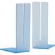 Book End Style Sign Holders Perspex Set/2