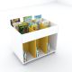 Everna™ Discovery High 6 Bay Mobile Browser - yellow inserts