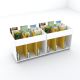 Everna™ Discovery High 6 Bay Mobile Browser - yellow inserts