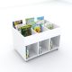 Everna™ Discovery Mid 6 Bay Mobile Browser - white inserts