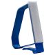 Clip On Book Support and Flat Label Holder - Blue