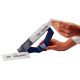 Clip On Book Support and Label Holder - Blue