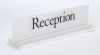 Shelf Sign Acrylic TG2 with Perspex Base Single Side