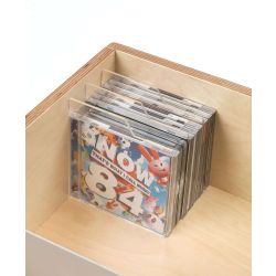 Clear 3mm CD dividers pk/10
