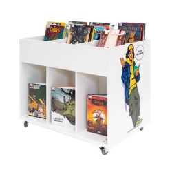 Everna™ Discovery High 6 Bay Mobile Browser - Cool Guy/White Inserts