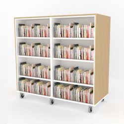 Everna™ Motion D/S 2 Bay H1500mm Explore 1 - Vicenza Oak