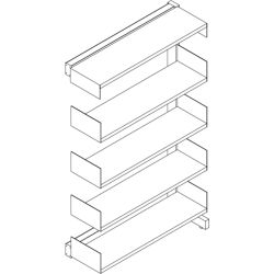 Cantilibra™ Single Sided Add-on Units