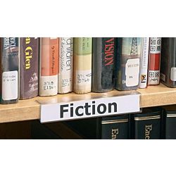 Clip On Shelf Label Holder