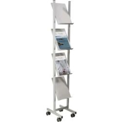 Mobile Display Stands - Metal Shelves