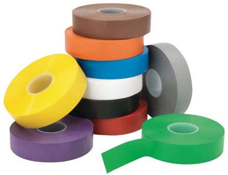 Coloured PVC Book Tape