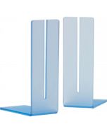 Book End Style Sign Holders Perspex Set/2